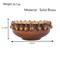 LOVENSPIRE Brass Urli Bowl with Ghungroo 2.7 Inch Indian Ethnic Urli Bowls for Floating Flowers Tea Light Candles Home Office Pooja Room Diwali Decor Showpiece Housewarming Gift